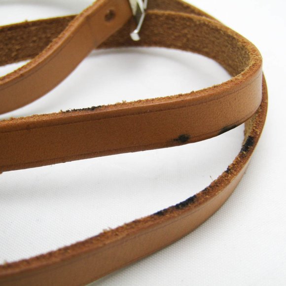 Hermes Hapi Choker Leather,Metal Bangle Black,Silver - Picture 4 of 11